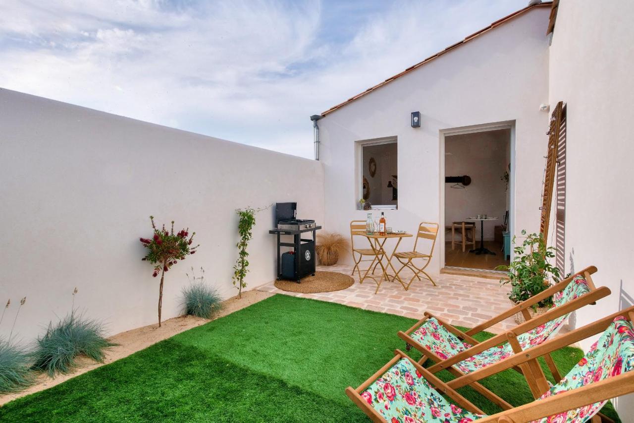 Studio Avec Terrasse A 250 Metres Du Port Rivedoux-Plage Dış mekan fotoğraf
