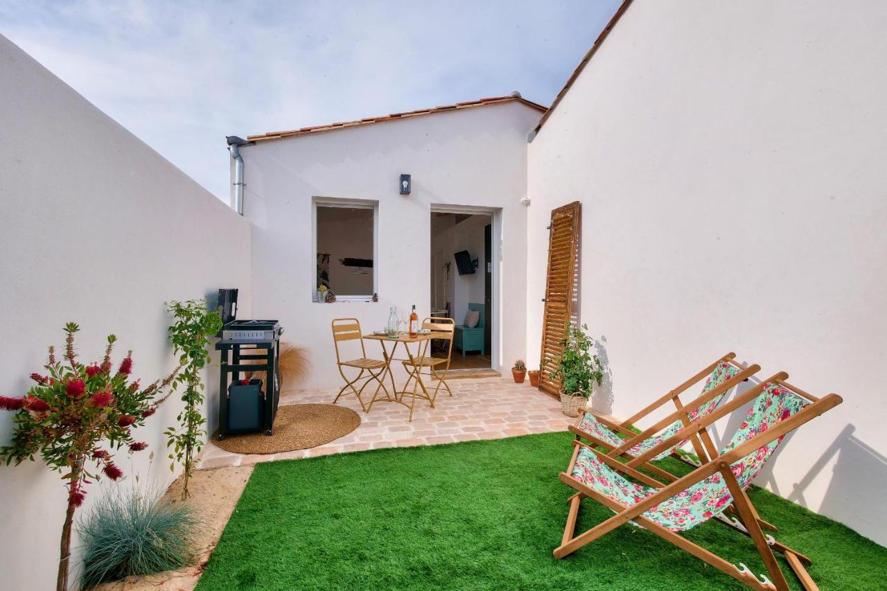 Studio Avec Terrasse A 250 Metres Du Port Rivedoux-Plage Dış mekan fotoğraf